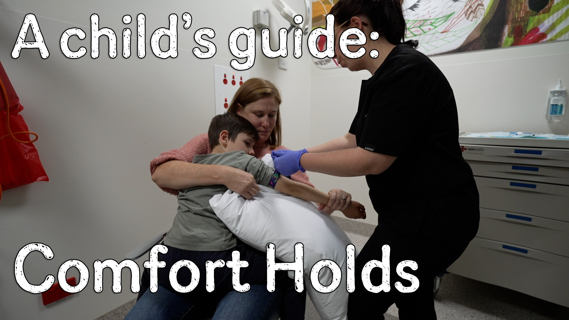 Jack tells us all about the Comfort Holds you can use at the hospital.